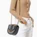 NWT - COACH Retail Alie Saddle Bag In Signature Jacquard - C3464 MIDNIGHT NAVY