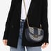 NWT - COACH Retail Alie Saddle Bag In Signature Jacquard - C3464 MIDNIGHT NAVY