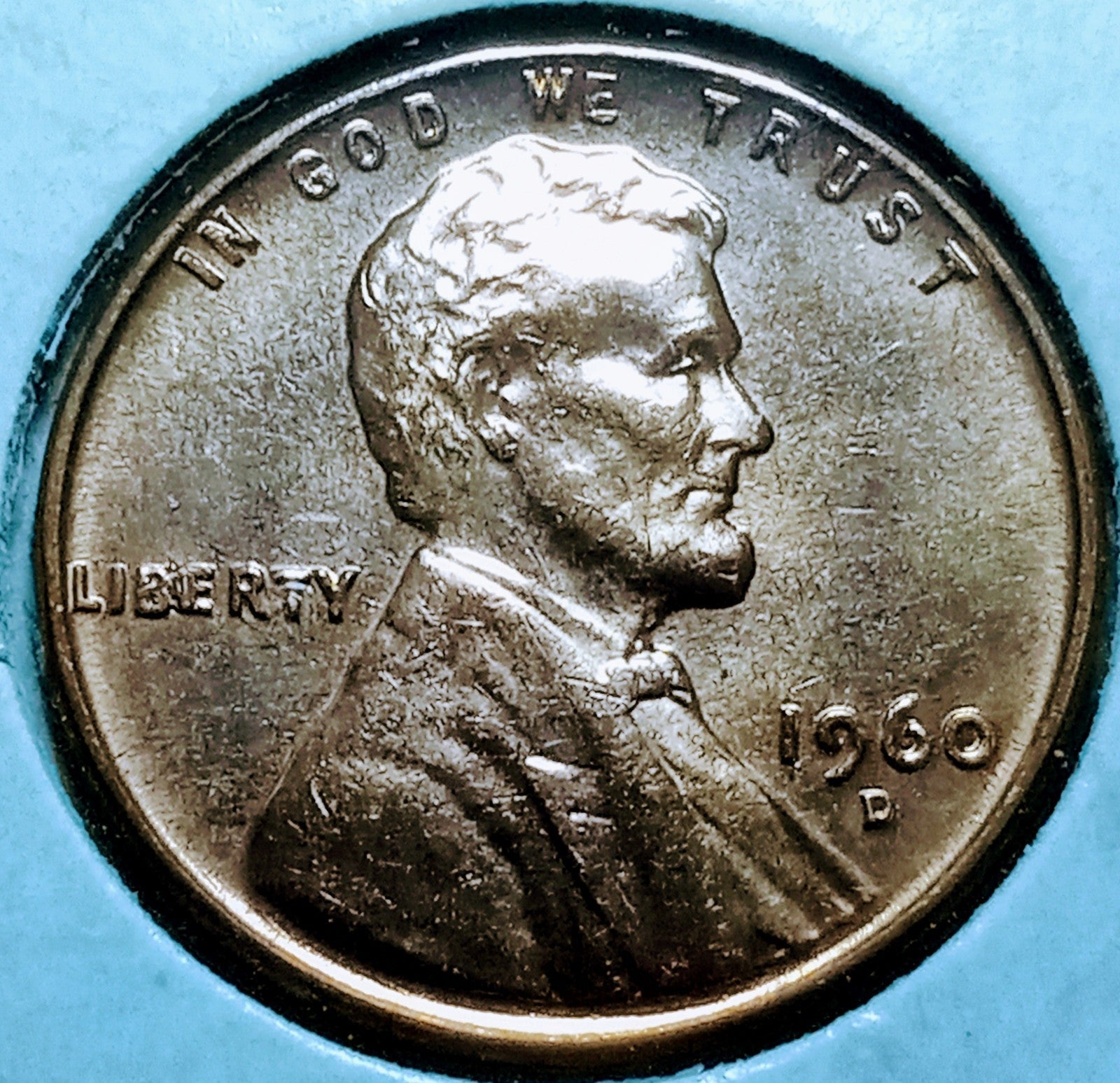 1960-D Small over Large Date DDO/BIE Error Penny