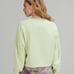 Lululemon Perfectly Oversized Cropped Crew *Softstreme Creamy Mint size 12