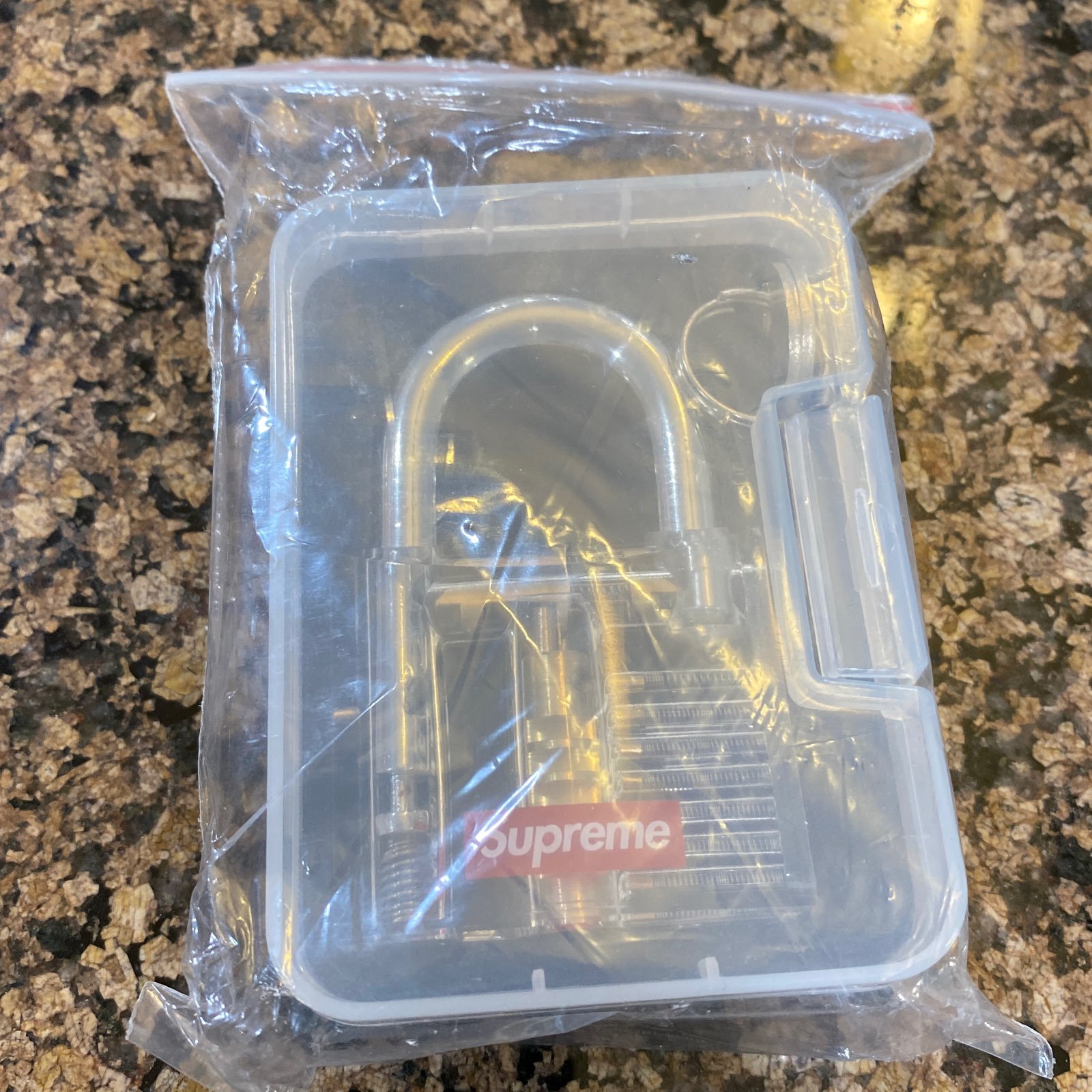 ★2020SS★Supreme Transparent Lock Supreme New Transparent Lock Clear SS20 - In Hand | eBay