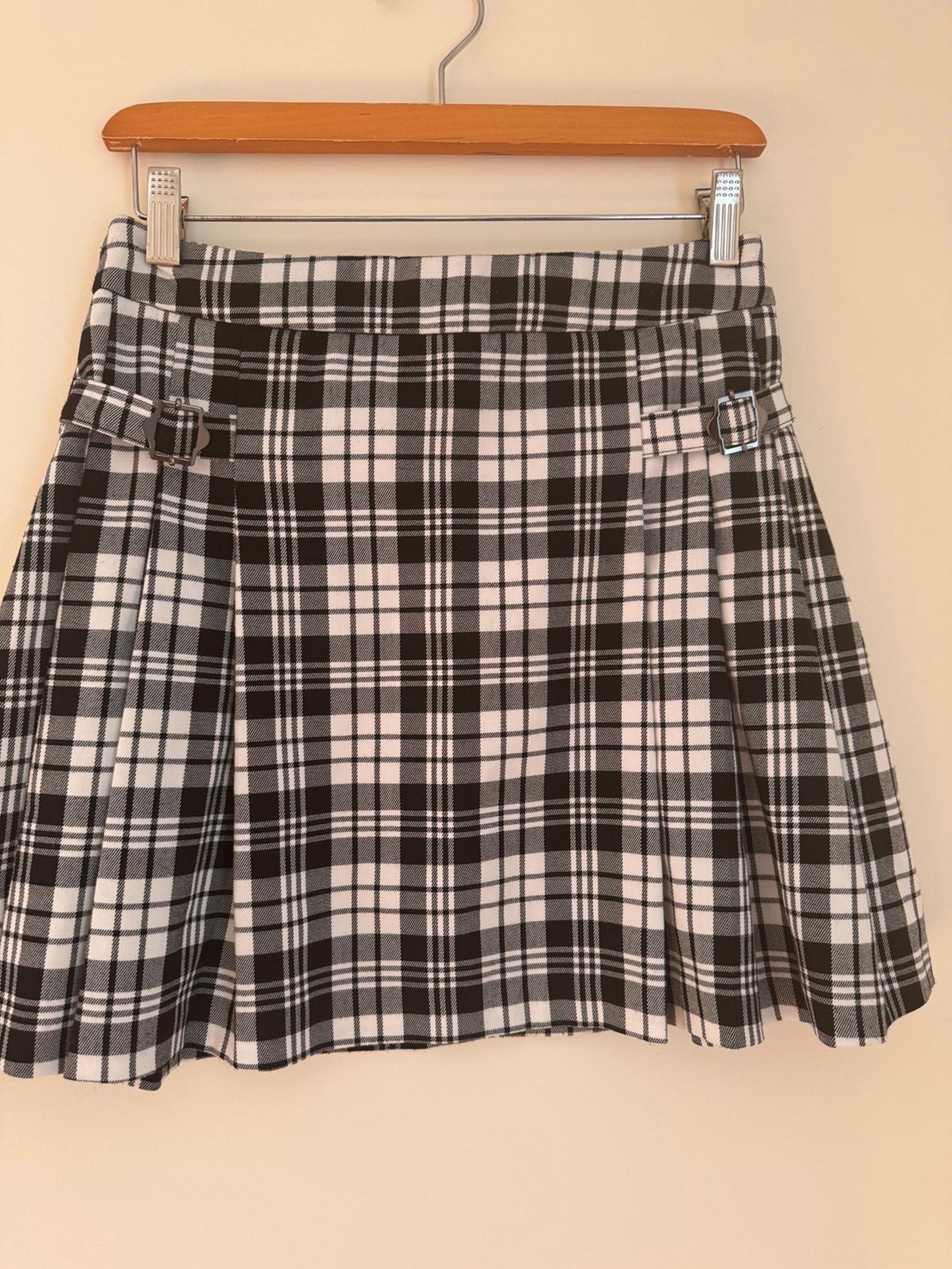 Black and white skirt