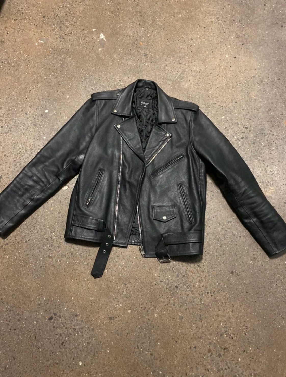 Leather jacket