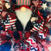 NEW Patriotic Wreath Uncle Sam America 4th of July Wreath Labor Day Military