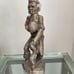 Hardstone/soapstone hand carved figure of a African man (full body)