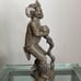 Hardstone/soapstone hand carved figure of a African man (full body)