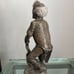 Hardstone/soapstone hand carved figure of a African man (full body)