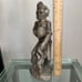 Hardstone/soapstone hand carved figure of a African man (full body)