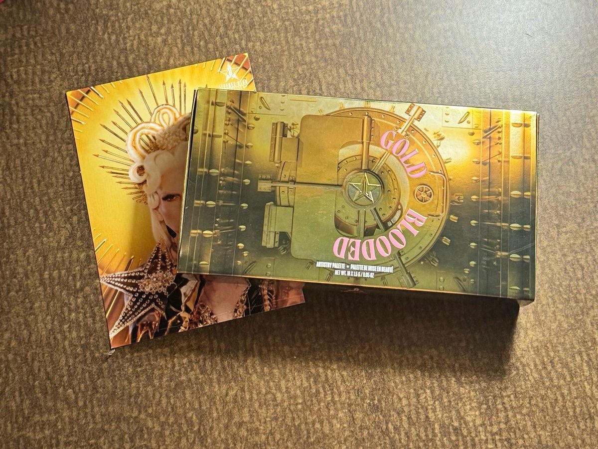 Jeffree Star Gold Blooded Palette New