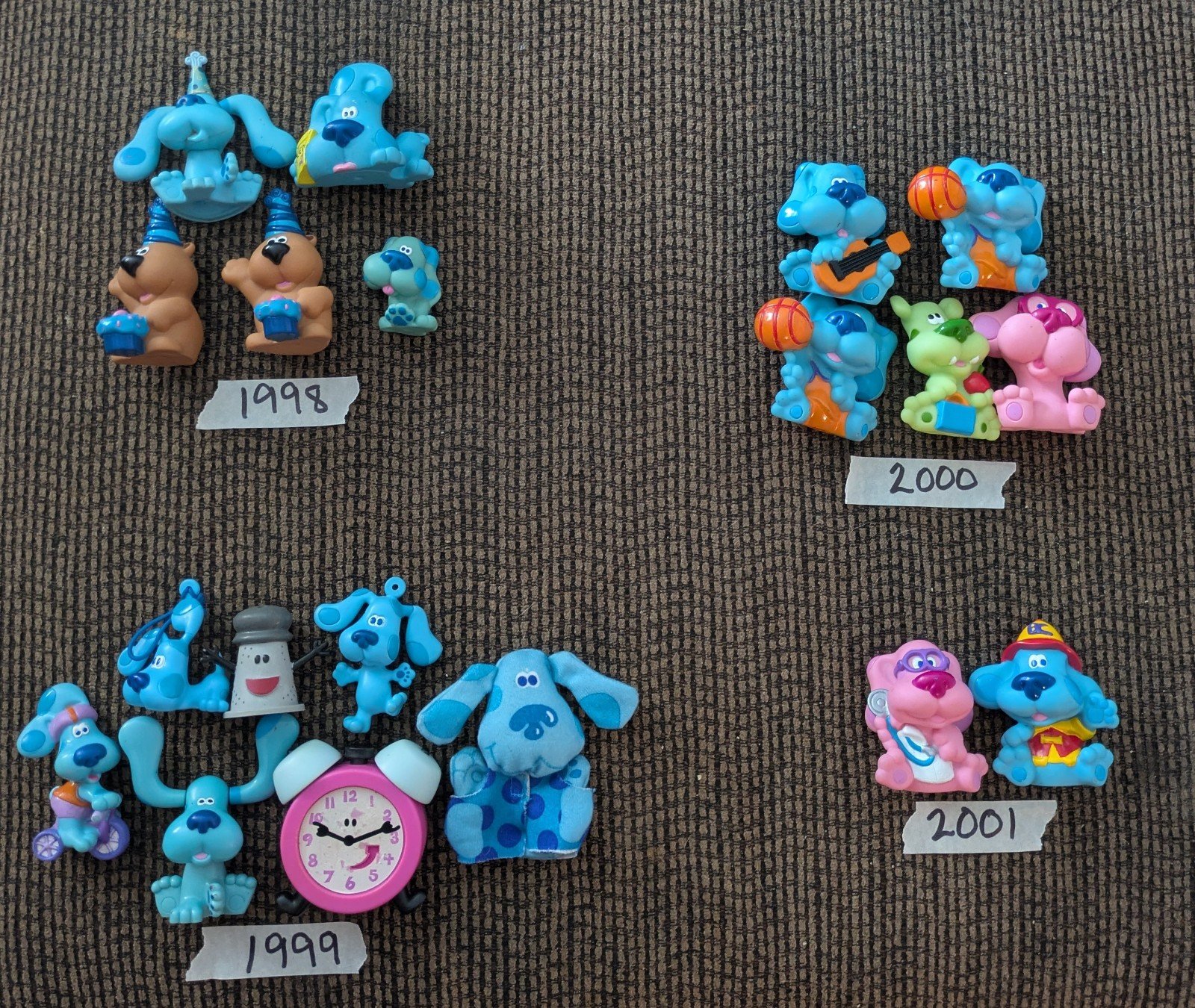 Vintage blues clues figures ❤️