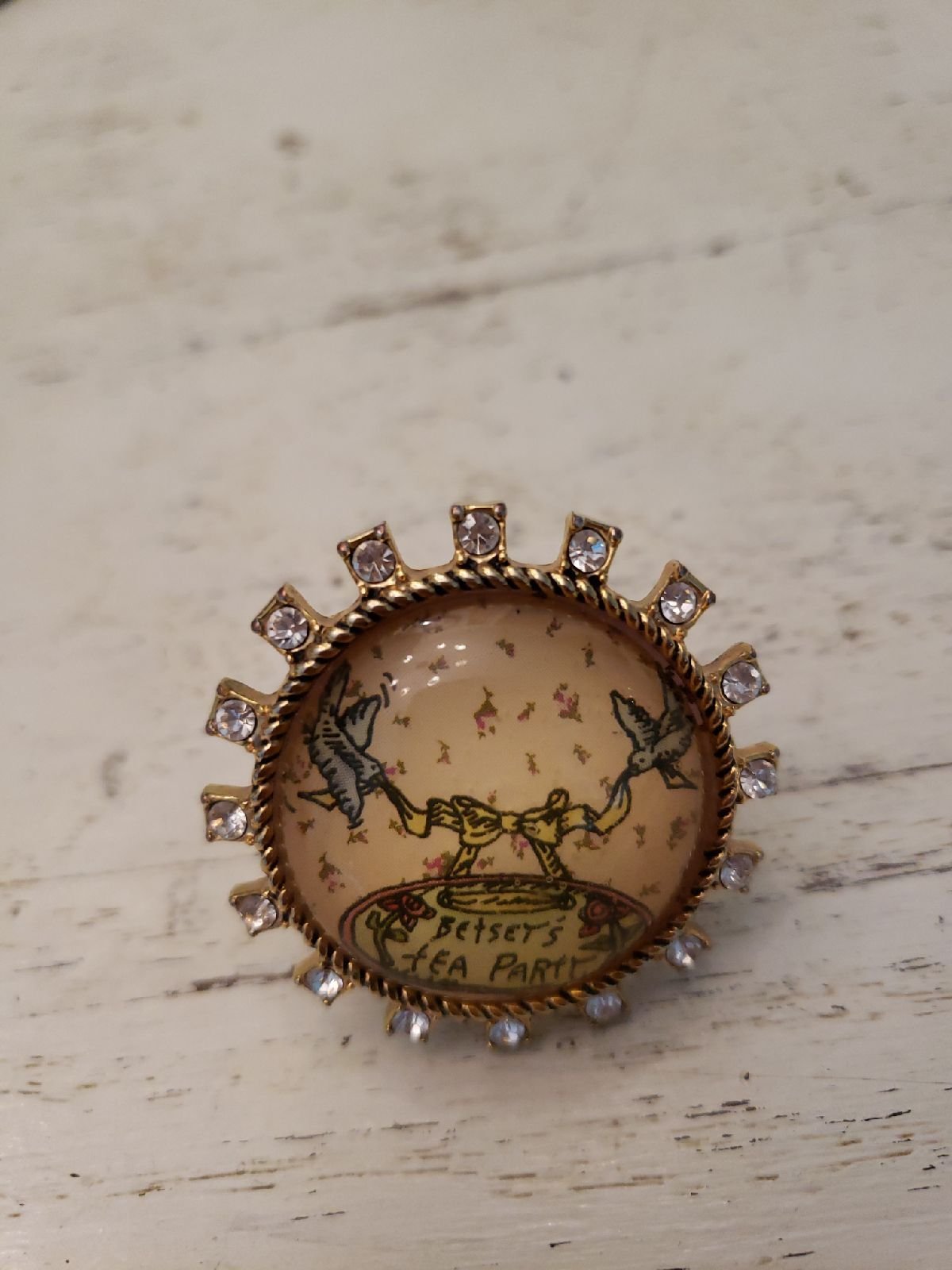 Betsey Johnson Tea Party Ring