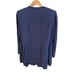 Petite Perceptions Women's 2-Piece Navy Sleeveless Top & Jacket Set Size 8
