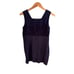 Petite Perceptions Women's 2-Piece Navy Sleeveless Top & Jacket Set Size 8
