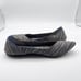 ROTHY'S Gray Zebra The Point Flats Women's 9