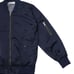 KINETIX Casual Luxury Navy Black Bomber Jacket