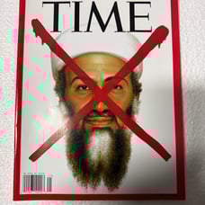 Time Magazine Bin Laden Red X cover