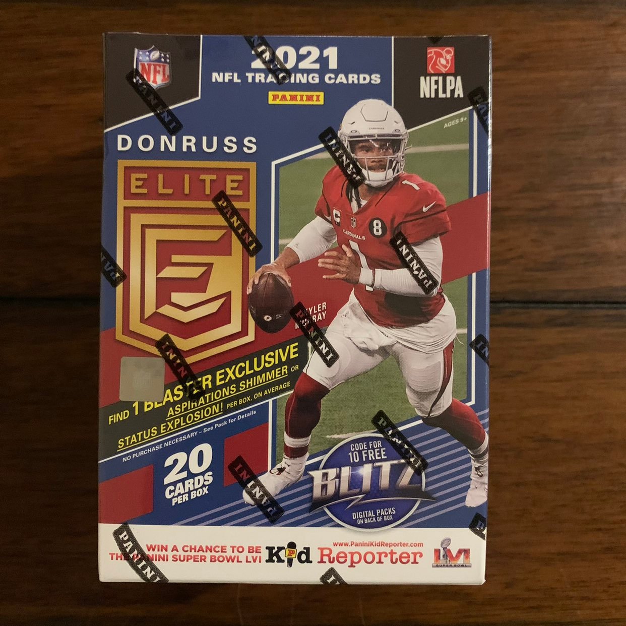 (1) 2021 NFL Donruss Elite Blaster Box