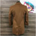 JOS A BANK Mens Overcoat Long Coat Camel Hair Jacket Size 40S Casual Brown