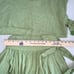 Free People Green Sundown Skirt Set size small 128 cotton brand new no tags