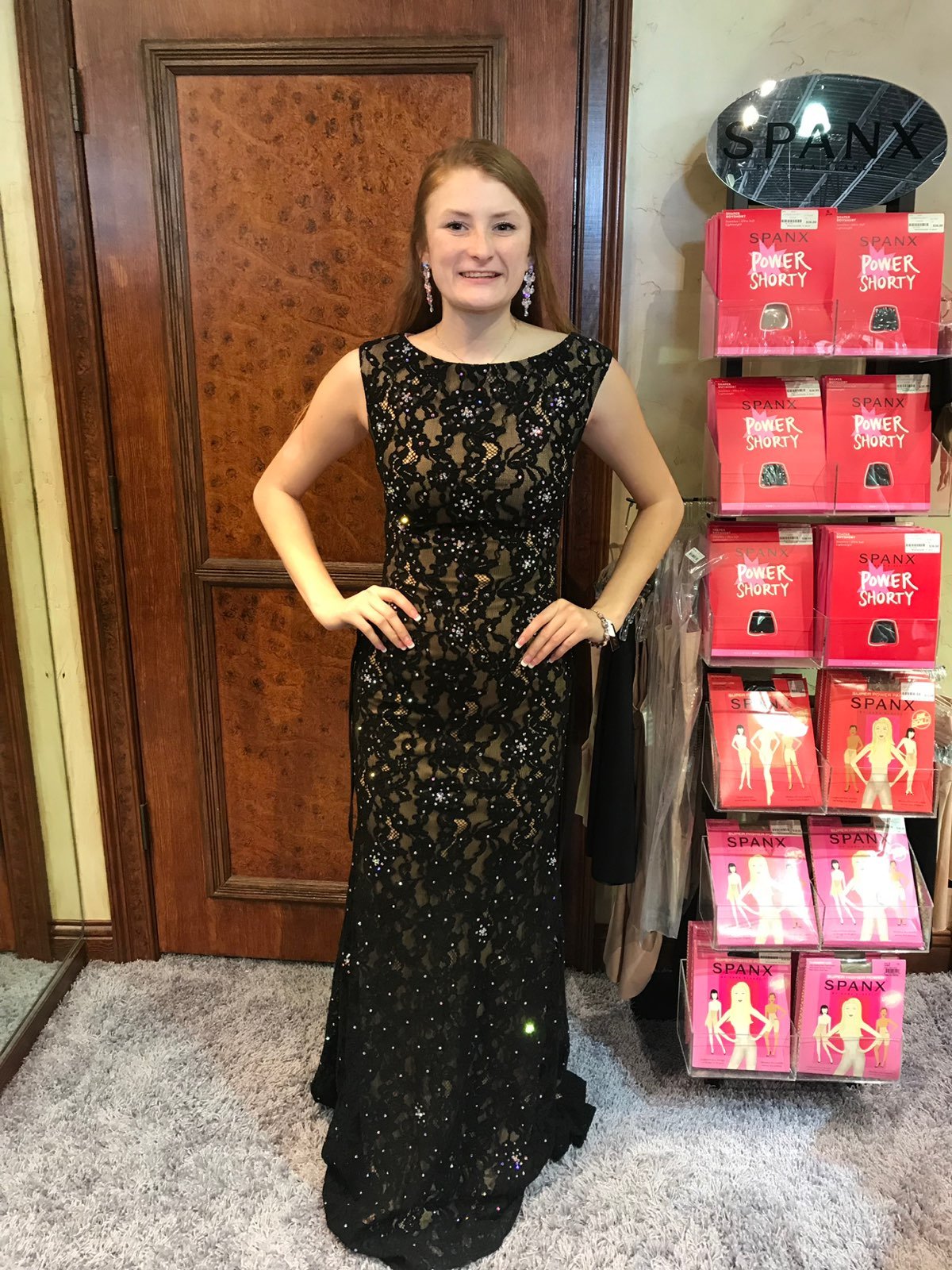 black prom dress