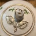 Bavaria Germany Rose Tea Pot,Creamer and Cup