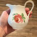 Bavaria Germany Rose Tea Pot,Creamer and Cup