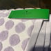 Kate Spade Purple Dot Bath Towels