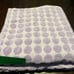 Kate Spade Purple Dot Bath Towels