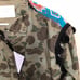 Camo with embroidery jacket ZARA