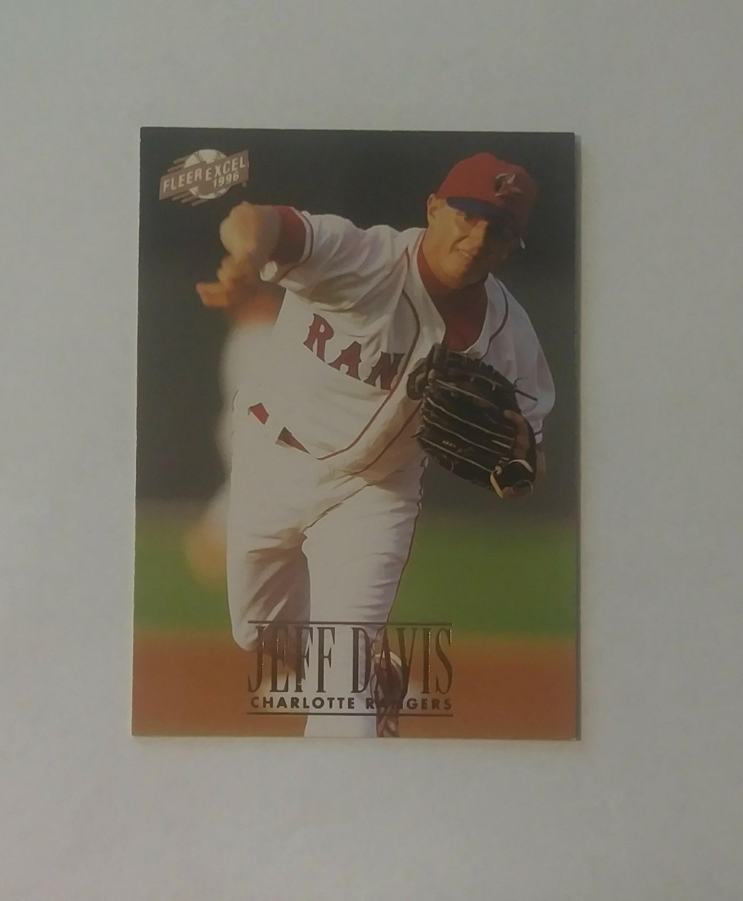 1996 Fleer Excel Jeff Davis Rangers #109