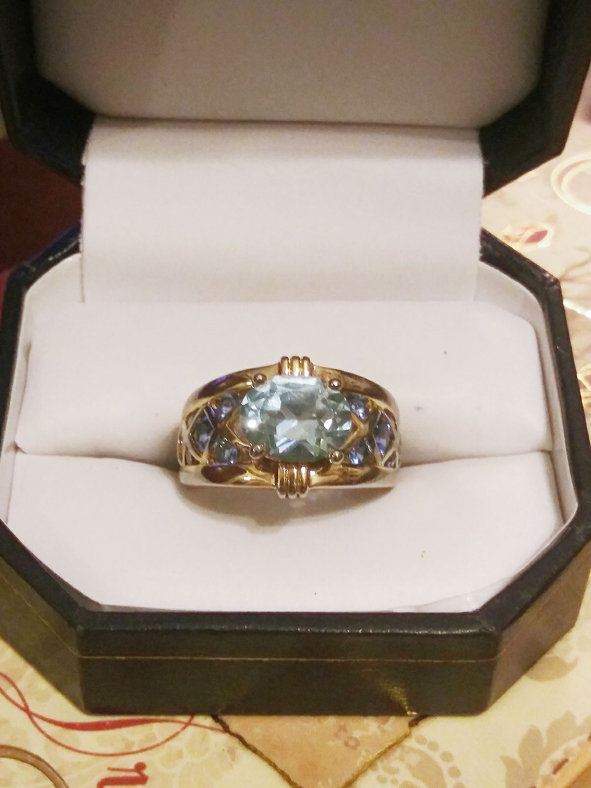 Gorgeous Aquamarine Stone Ring