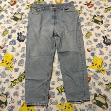 Vintage 90s Tommy Hilfiger Faded Distressed Jeans 38x32