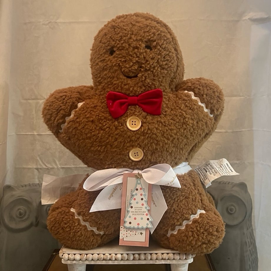❤️Cupcakes and Cashmere Gingerbread Christmas Pillows