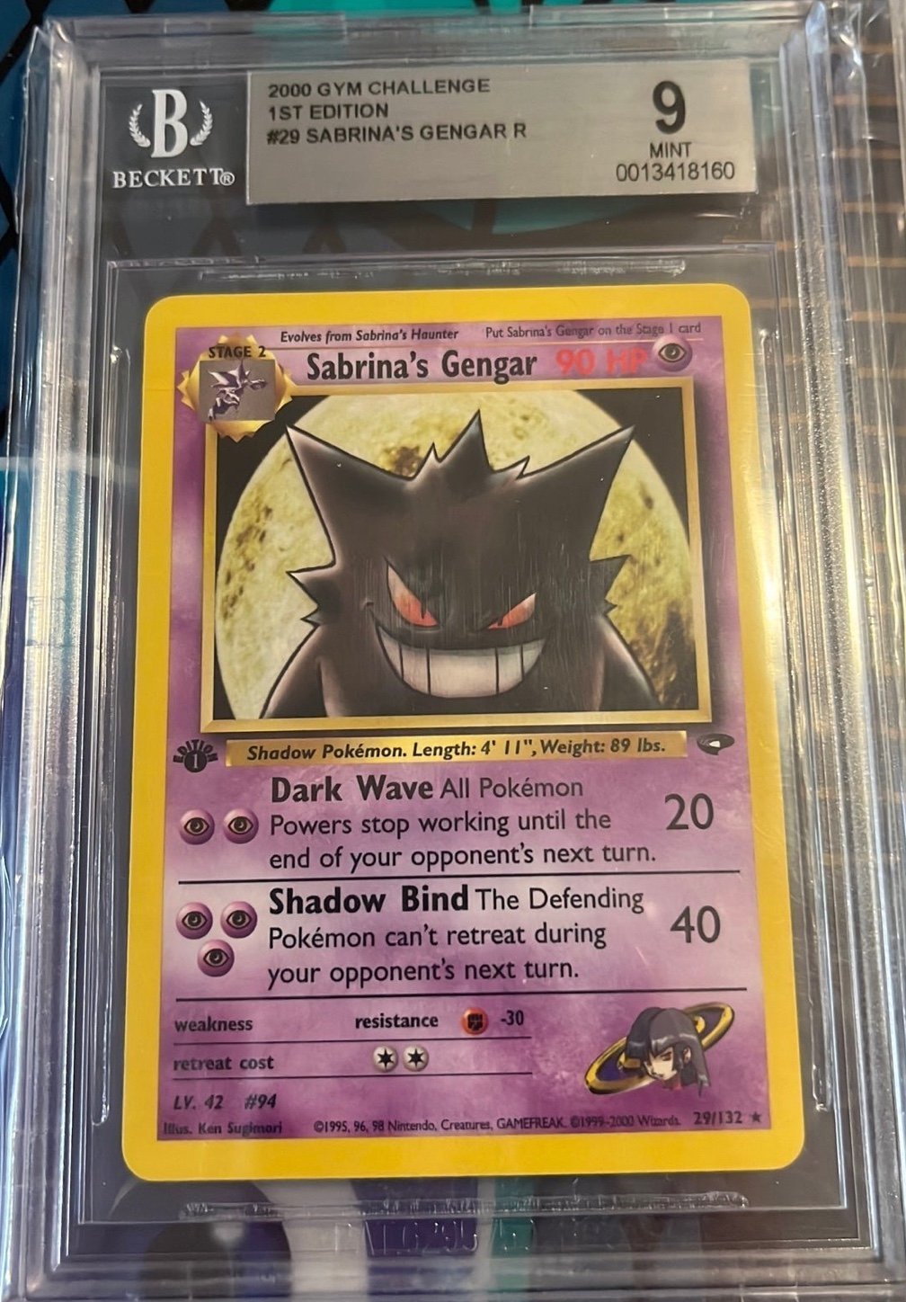 Sabrina’s Gengar Beckett 9