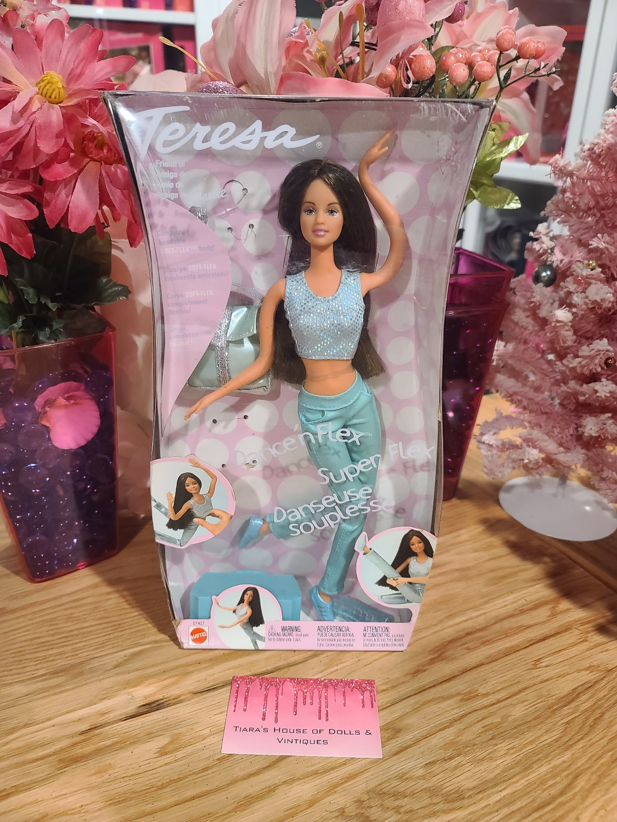 NEW! 2002 DANCE N FLEX TERESA BARBIE!.