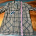 Vtg New Pendleton Wool Plaid 49er Cruiser Jacket Coat Mens size Medium