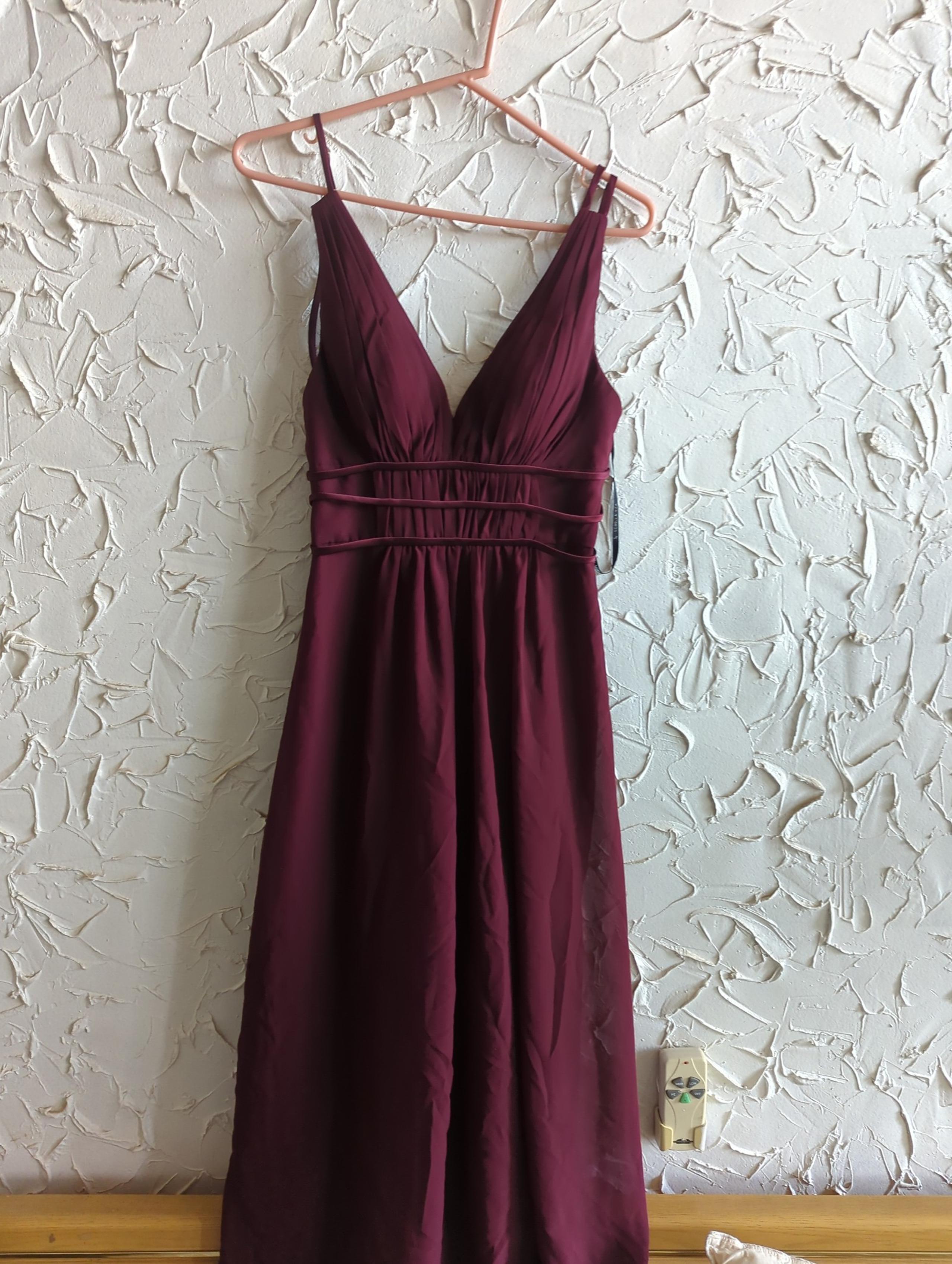 Sorella Vita Burgundy Maxi dress size 8