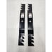 Set of 2 Rotary Copperhead Lawn Mower Blades 15-11594 21 Replaces GX22151 USA
