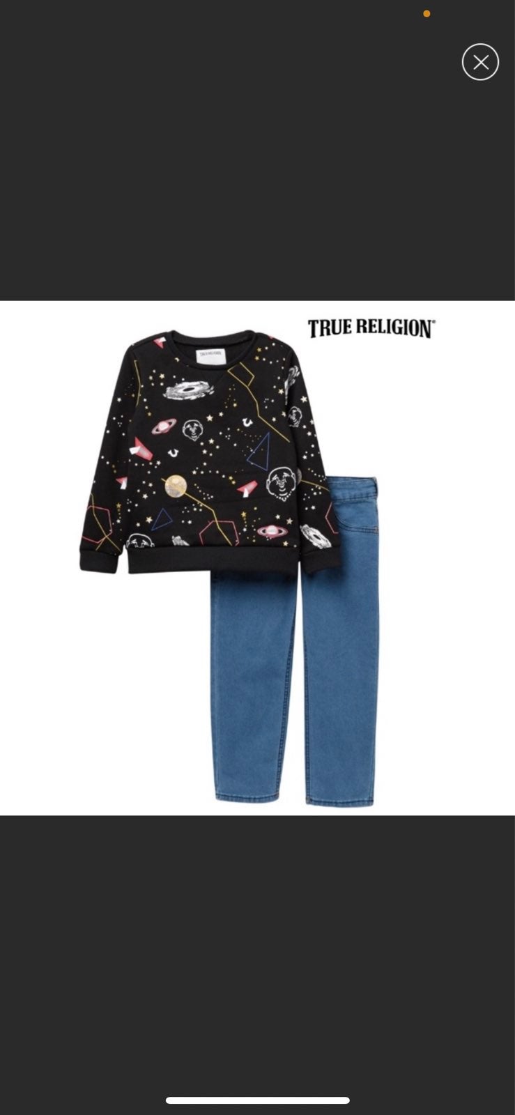 TRUE RELIGION Outfit 2T