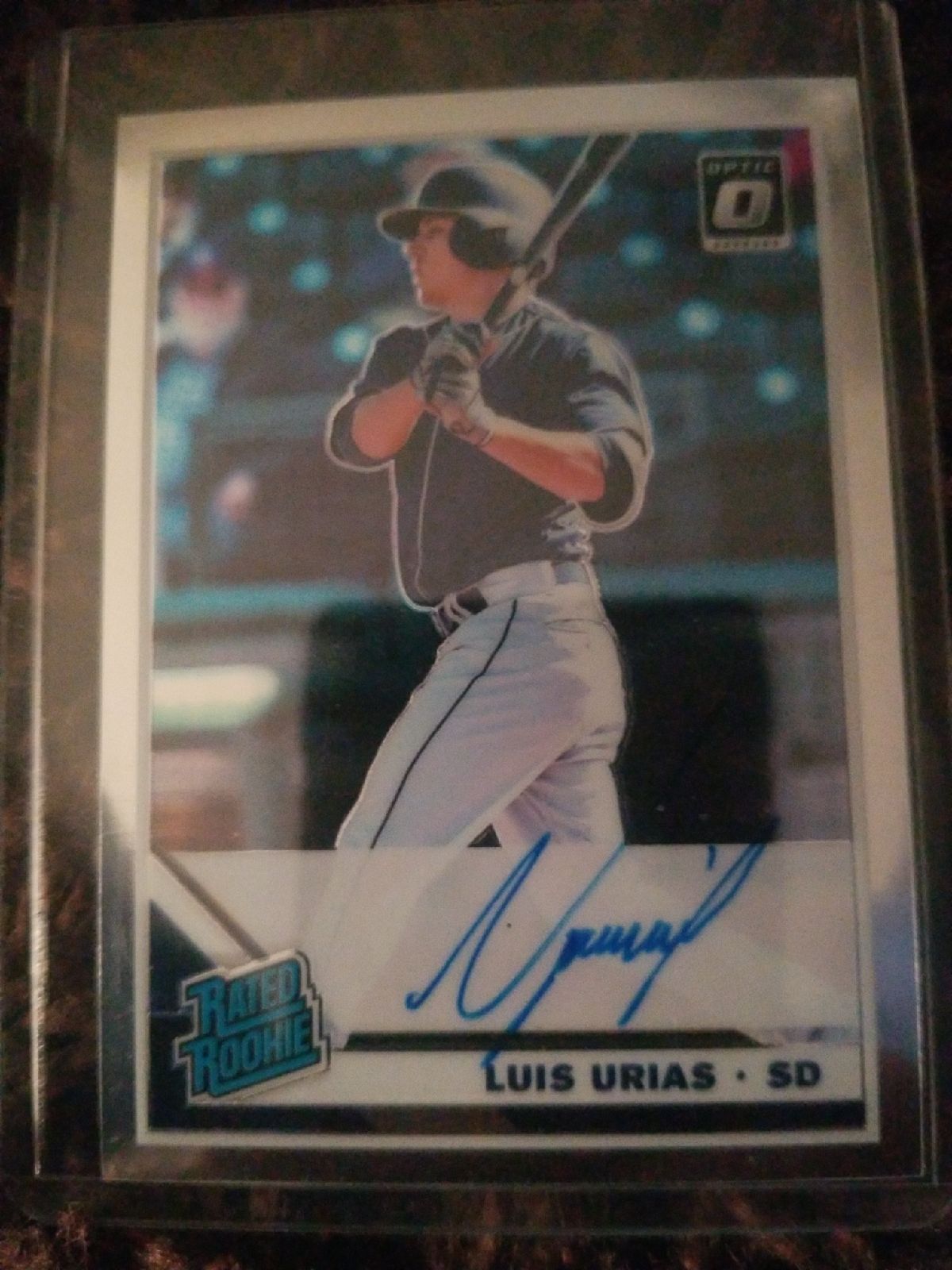 2019 Donruss Optic Luis Urias Rated Rook