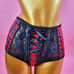 Tartan Floral Lace Underwire Set