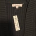 madewell black sweater vest