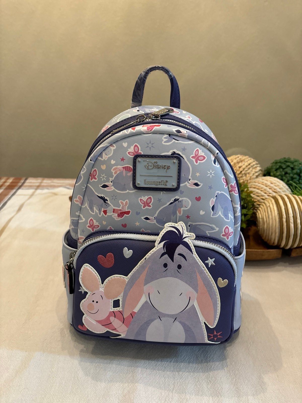 Disney Loungefly Winnie the Pooh Eeyore and Piglet Backpack