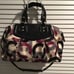 Coach Madison Graphic Op Art Audrey Satchel with Shoulder Strap and hangtags.
