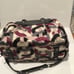 Coach Madison Graphic Op Art Audrey Satchel with Shoulder Strap and hangtags.
