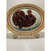 Vtg 90s Handmade Serving Platter 18 x 14 Multicolor Embossed 3D Turkey Ceramic