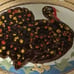 Vtg 90s Handmade Serving Platter 18 x 14 Multicolor Embossed 3D Turkey Ceramic