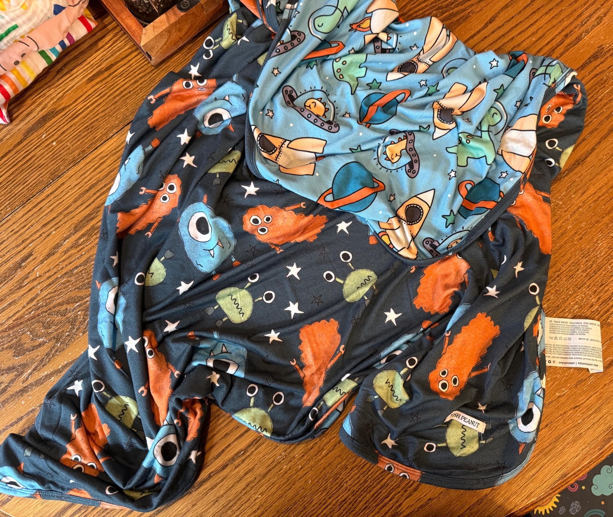 Posh Peanut Bamboo Patoo Spacelings & Dinos in Space EUC