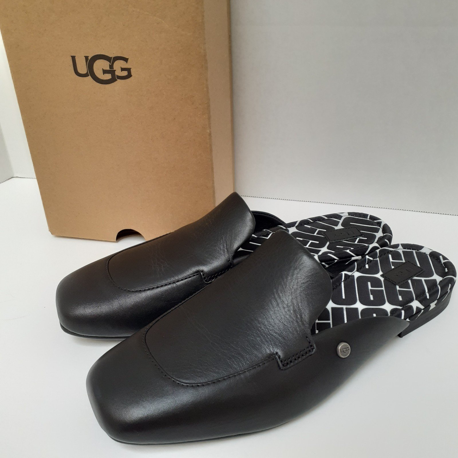 UGG Janaya Leather Mules Sz 9