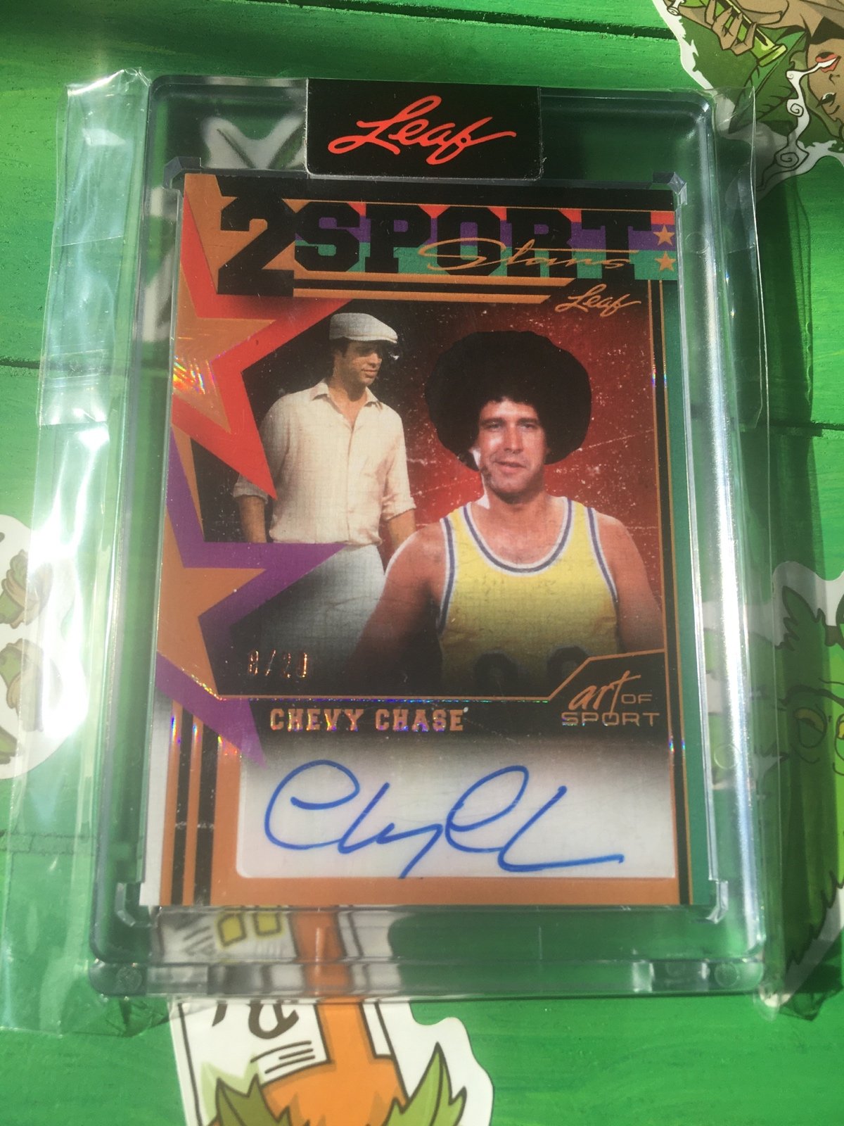 2023 Leaf Art of Sport Chevy Chase 2 Sport Stars Auto Autograph #8/20